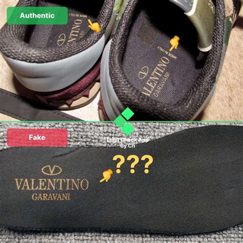 real valentino shoes vs fake|valentino rockrunner shoes counterfeit.